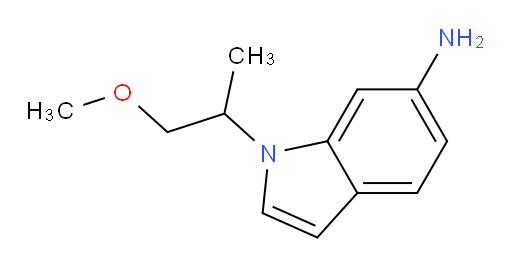 1-(1-methoxypropan-2-yl)-1H-indol-6-amine