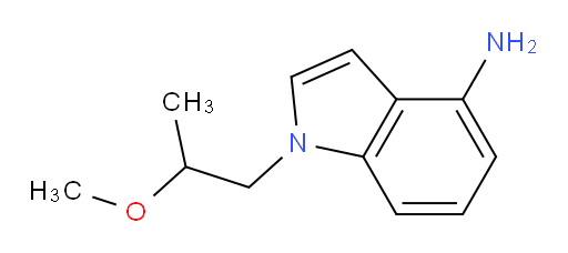 1-(2-methoxypropyl)-1H-indol-4-amine