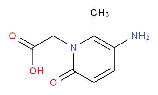 2-(5-amino-6-methyl-2-oxo-1,2-dihydropyridin-1-yl)acetic acid