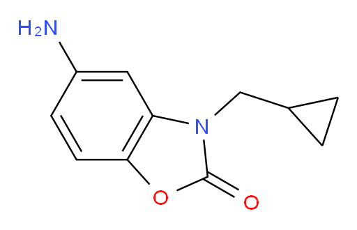 5-amino-3-(cyclopropylmethyl)-2,3-dihydro-1,3-benzoxazol-2-one