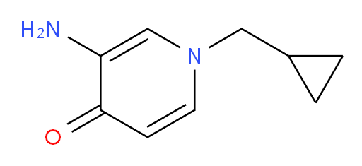 3-amino-1-(cyclopropylmethyl)-1,4-dihydropyridin-4-one
