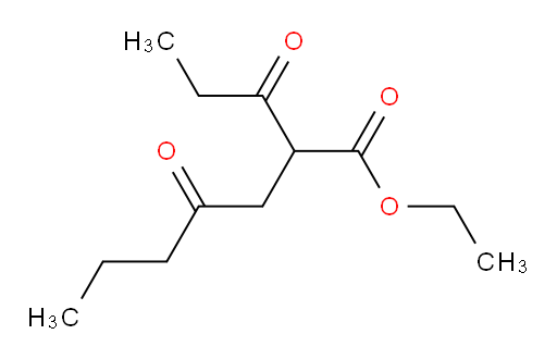 ethyl 4-oxo-2-propanoylheptanoate