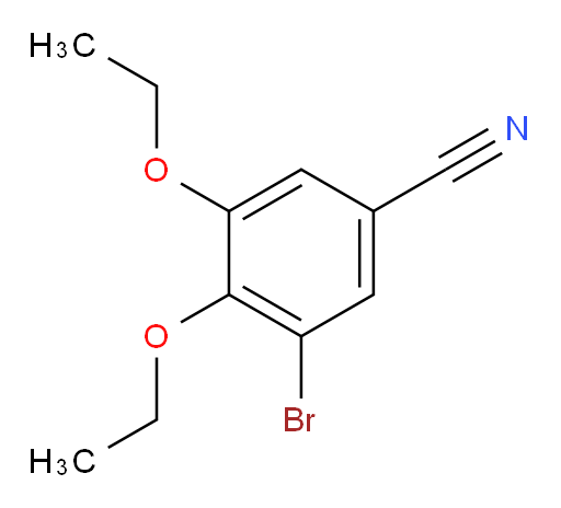 3-bromo-4,5-diethoxybenzonitrile