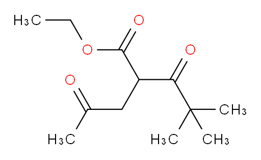 ethyl 4,4-dimethyl-3-oxo-2-(2-oxopropyl)pentanoate