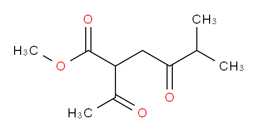 methyl 2-acetyl-5-methyl-4-oxohexanoate