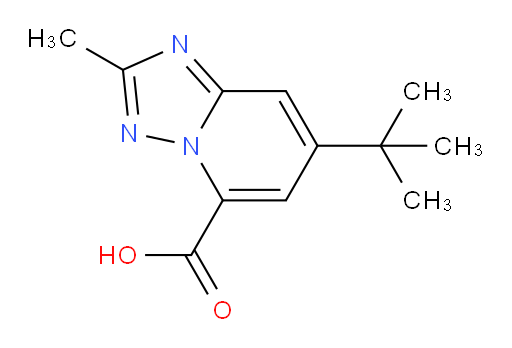 7-tert-butyl-2-methyl-[1,2,4]triazolo[1,5-a]pyridine-5-carboxylic acid