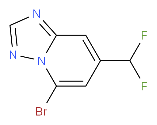 5-bromo-7-(difluoromethyl)-[1,2,4]triazolo[1,5-a]pyridine