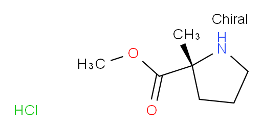methyl (2R)-2-methylpyrrolidine-2-carboxylate hydrochloride