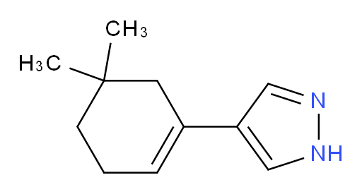 4-(5,5-dimethylcyclohex-1-en-1-yl)-1H-pyrazole