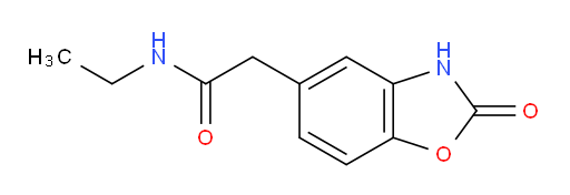 N-ethyl-2-(2-oxo-2,3-dihydro-1,3-benzoxazol-5-yl)acetamide