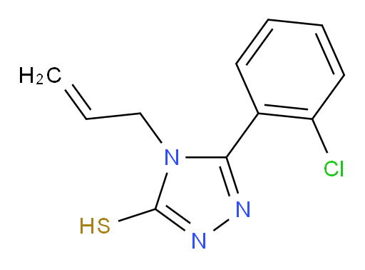 5-(2-chlorophenyl)-4-(prop-2-en-1-yl)-4H-1,2,4-triazole-3-thiol