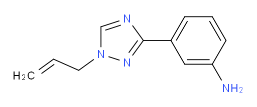 3-[1-(prop-2-en-1-yl)-1H-1,2,4-triazol-3-yl]aniline
