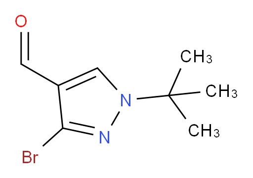 3-bromo-1-tert-butyl-1H-pyrazole-4-carbaldehyde