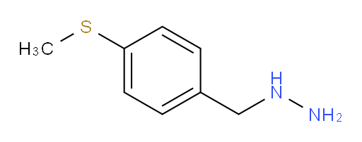 {[4-(methylsulfanyl)phenyl]methyl}hydrazine