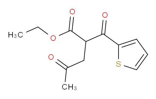 ethyl 4-oxo-2-(thiophene-2-carbonyl)pentanoate