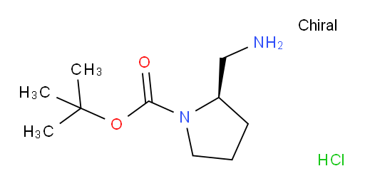(R)-tert-butyl 2-(aminomethyl)pyrrolidine-1-carboxylate hydrochloride