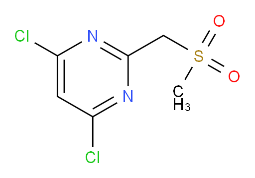 4,6-dichloro-2-(methanesulfonylmethyl)pyrimidine