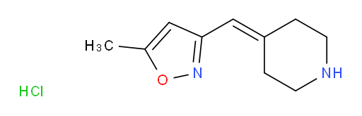 4-[(5-methyl-1,2-oxazol-3-yl)methylidene]piperidine hydrochloride