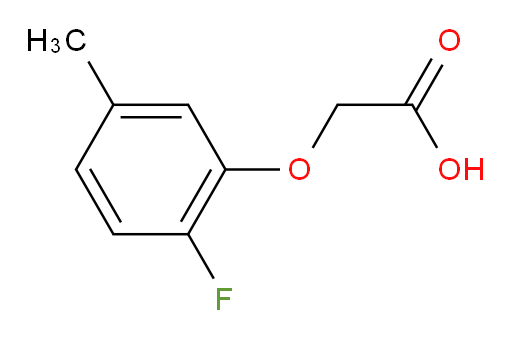 2-(2-fluoro-5-methylphenoxy)acetic acid