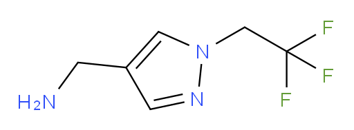 [1-(2,2,2-trifluoroethyl)-1H-pyrazol-4-yl]methanamine