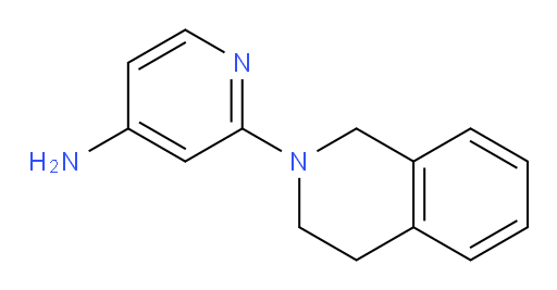 2-(1,2,3,4-tetrahydroisoquinolin-2-yl)pyridin-4-amine