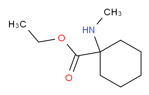 ethyl 1-(methylamino)cyclohexane-1-carboxylate