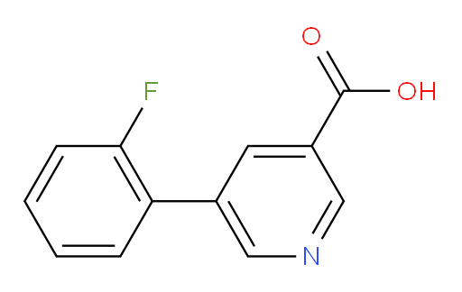 5-(2-fluorophenyl)pyridine-3-carboxylic acid