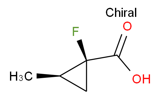 (1S,2R)-1-fluoro-2-methylcyclopropane-1-carboxylic acid