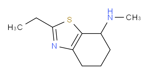 2-ethyl-N-methyl-4,5,6,7-tetrahydro-1,3-benzothiazol-7-amine
