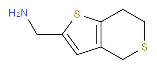 {4H,6H,7H-thieno[3,2-c]thiopyran-2-yl}methanamine