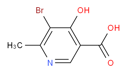 5-bromo-4-hydroxy-6-methylpyridine-3-carboxylic acid