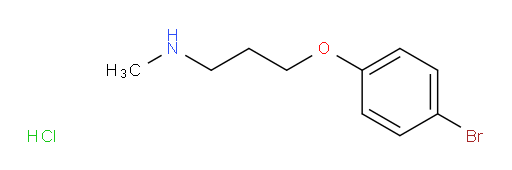 [3-(4-bromophenoxy)propyl](methyl)amine hydrochloride