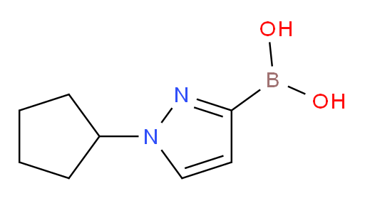 (1-cyclopentyl-1H-pyrazol-3-yl)boronic acid