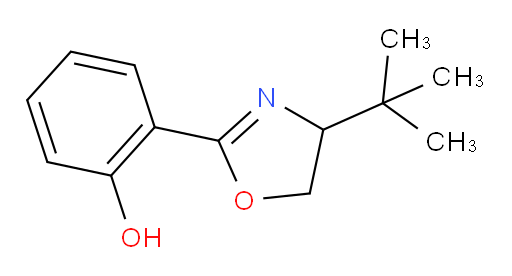 2-(4-tert-butyl-4,5-dihydro-1,3-oxazol-2-yl)phenol