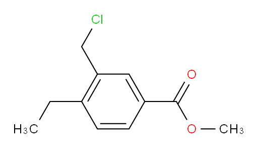methyl 3-(chloromethyl)-4-ethylbenzoate