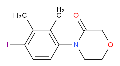 4-(4-iodo-2,3-dimethylphenyl)morpholin-3-one