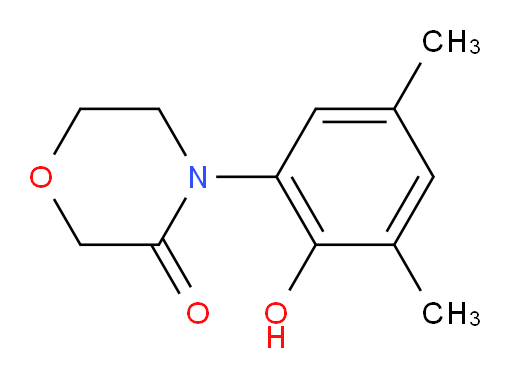 4-(2-hydroxy-3,5-dimethylphenyl)morpholin-3-one