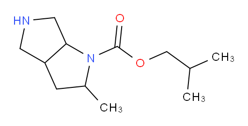 2-methylpropyl 2-methyl-octahydropyrrolo[2,3-c]pyrrole-1-carboxylate