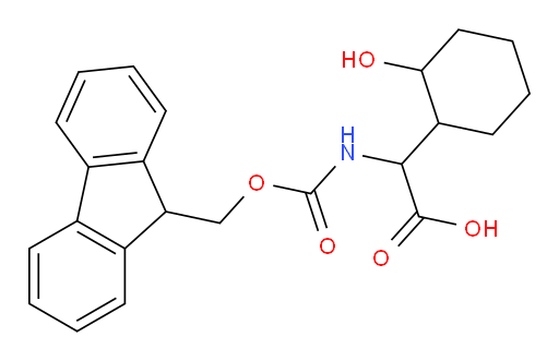 2-({[(9H-fluoren-9-yl)methoxy]carbonyl}amino)-2-(2-hydroxycyclohexyl)acetic acid