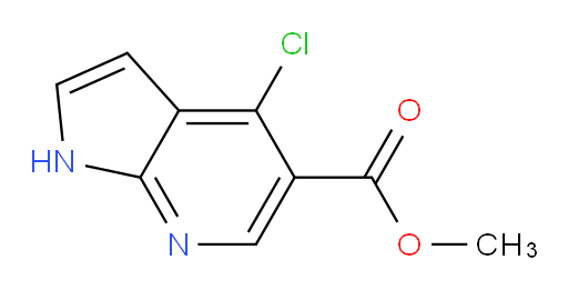 methyl 4-chloro-1H-pyrrolo[2,3-b]pyridine-5-carboxylate