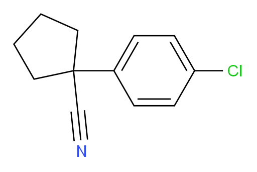 1-(4-chlorophenyl)cyclopentanecarbonitrile