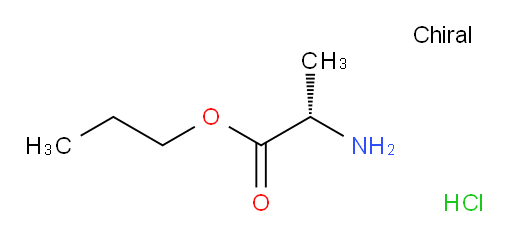 (S)-propyl 2-aminopropanoate hydrochloride