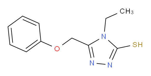 4-ethyl-5-(phenoxymethyl)-4H-1,2,4-triazole-3-thiol