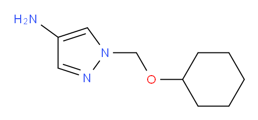 1-[(cyclohexyloxy)methyl]-1H-pyrazol-4-amine