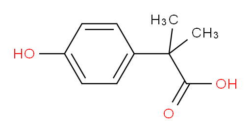 4-hydroxy-alpha,alpha-dimethylphenyl-acetic acid