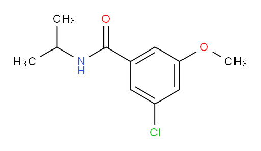 3-chloro-N-isopropyl-5-methoxybenzamide
