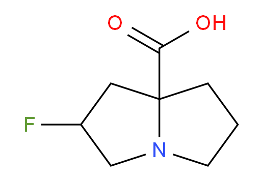 2-fluorohexahydro-1H-pyrrolizine-7a-carboxylic acid