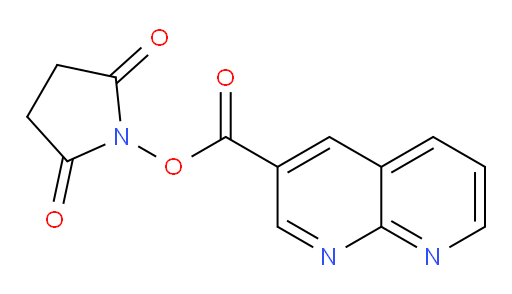 2,5-dioxopyrrolidin-1-yl 1,8-naphthyridine-3-carboxylate