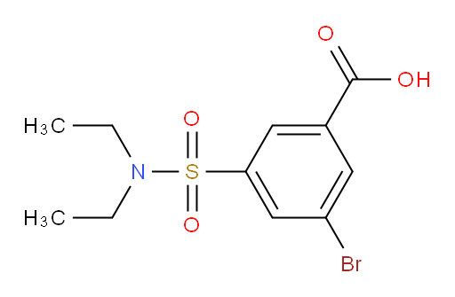 3-bromo-5-(N,N-diethylsulfamoyl)benzoic acid