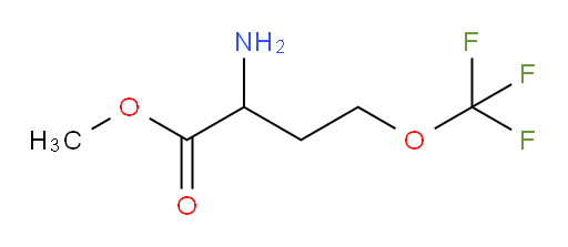 methyl 2-amino-4-(trifluoromethoxy)butanoate